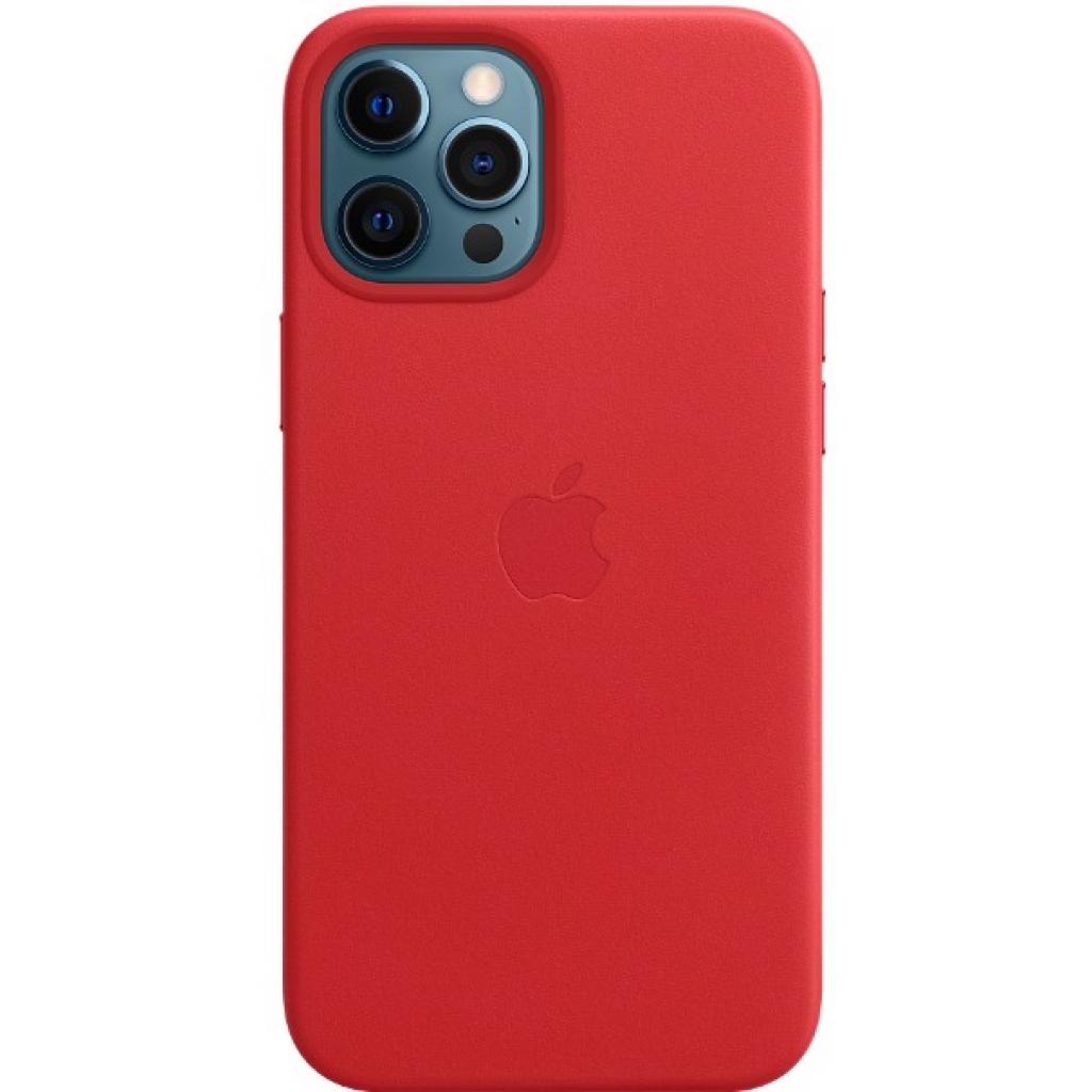 Чехол для мобильного телефона Apple iPhone 12 Pro Max Silicone Case with MagSafe - (PRODUCT)RED (MHLF3ZE/A) изображение 3