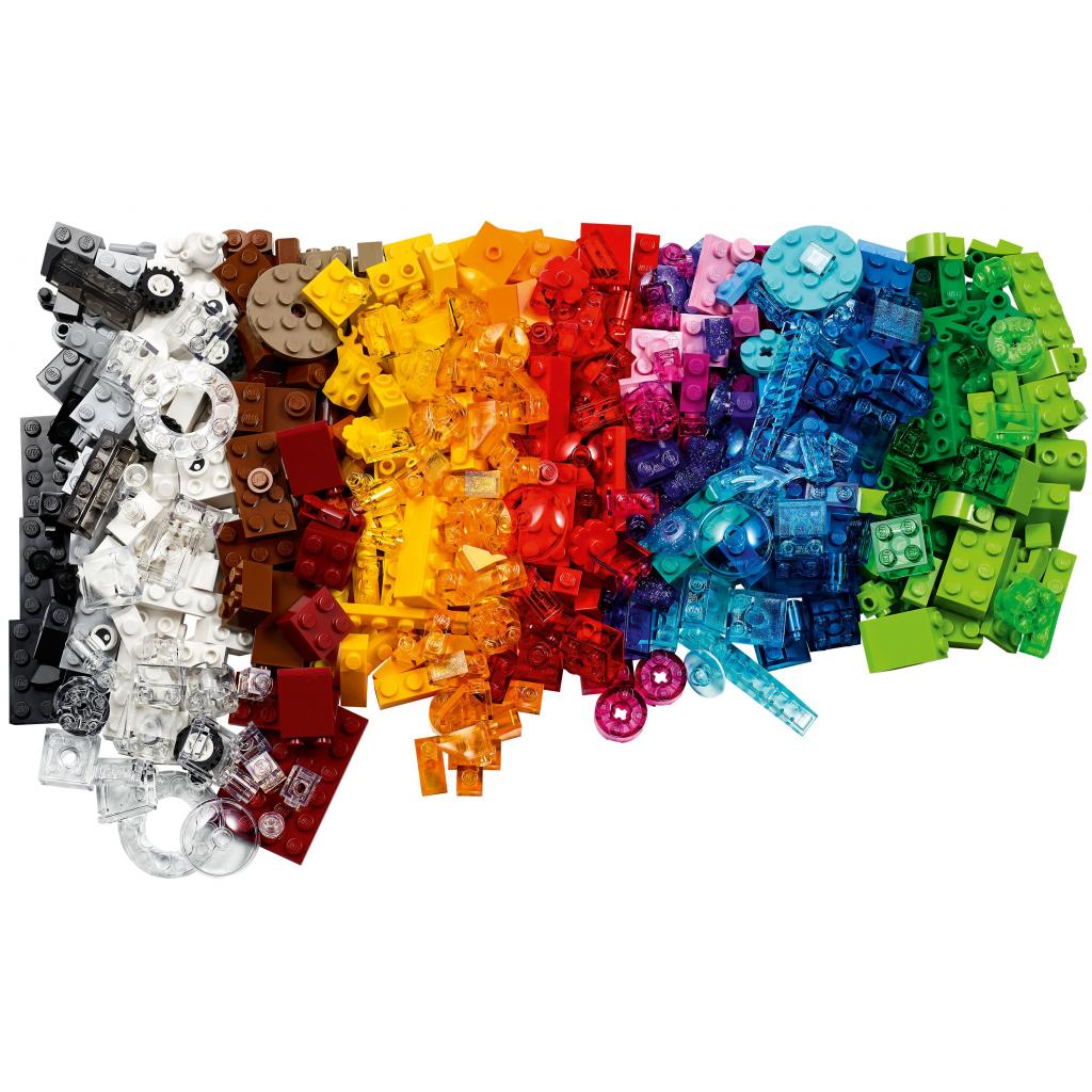 Конструктор LEGO Classic Прозрачные кубики для творчества 500 деталей (11013) изображение 3