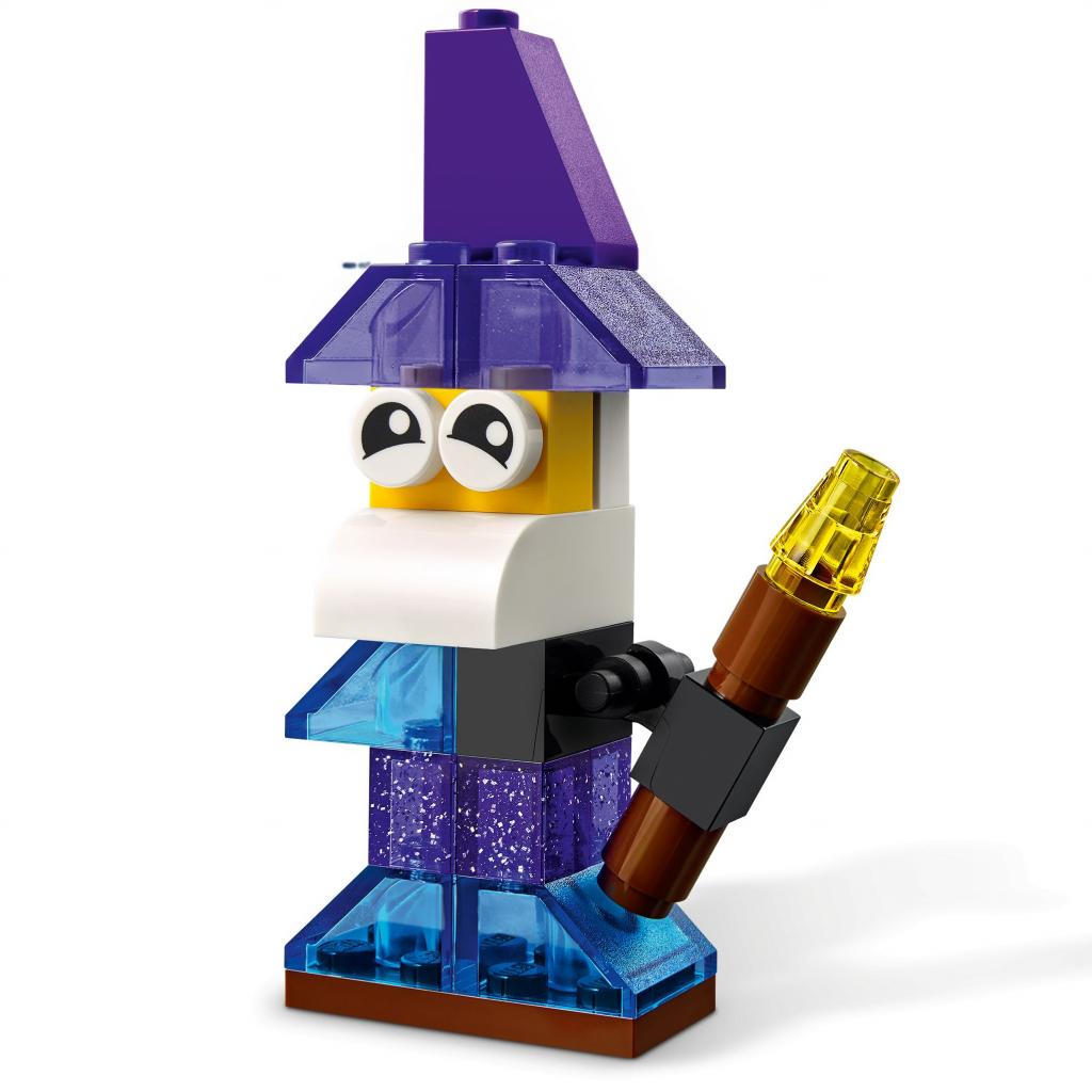 Конструктор LEGO Classic Прозрачные кубики для творчества 500 деталей (11013) изображение 7