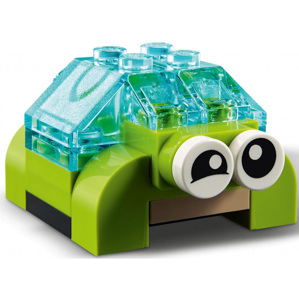 Конструктор LEGO Classic Прозрачные кубики для творчества 500 деталей (11013) изображение 9