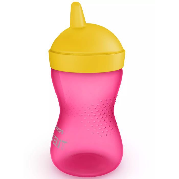 Поїльник-непроливайка Philips AVENT з твердим носиком Рожева 300 мл (SCF804/04) зображення 3