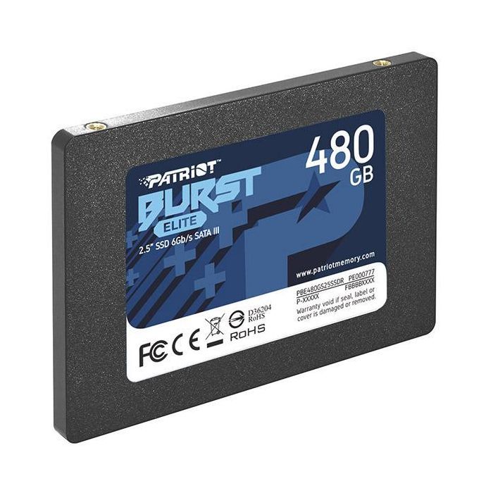 Накопичувач SSD 2.5" 120GB Burst Elite Patriot (PBE120GS25SSDR) зображення 2