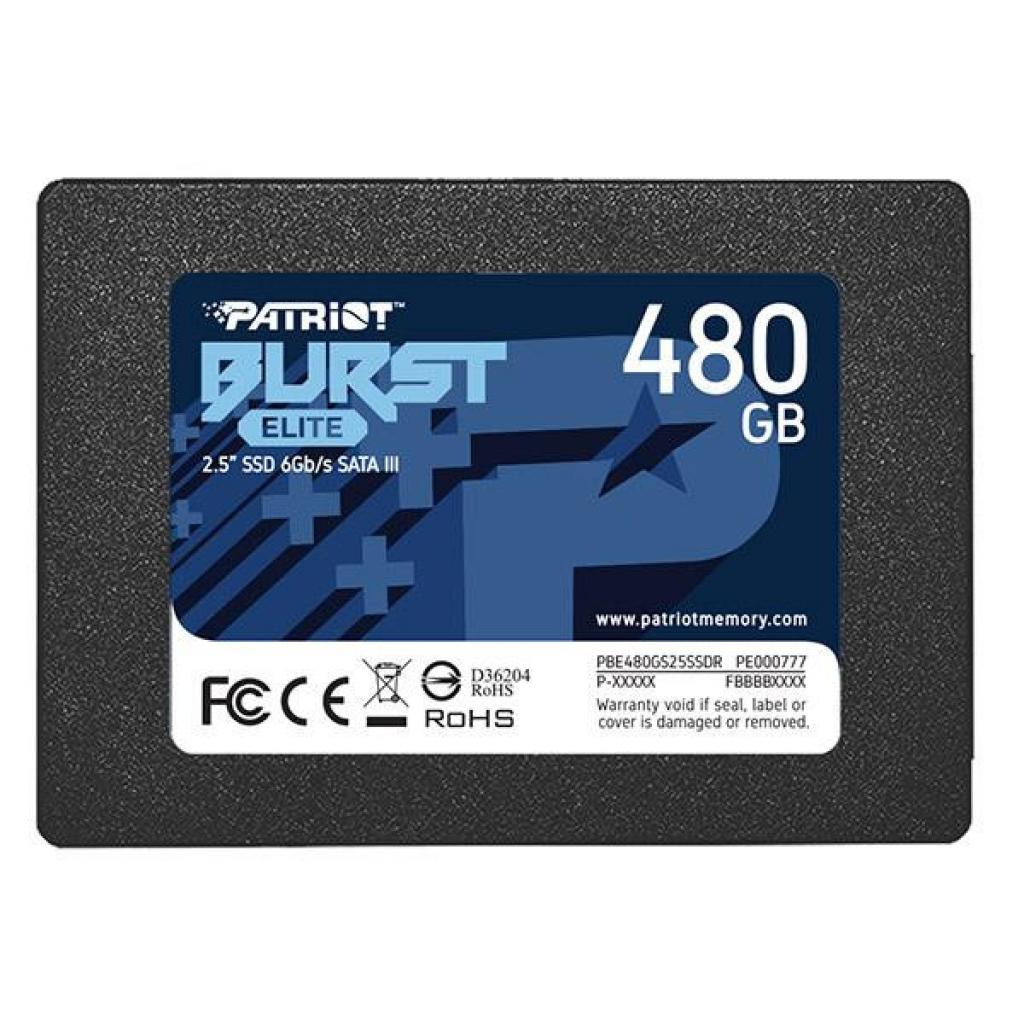 Накопитель SSD 2.5" 120GB Burst Elite Patriot (PBE120GS25SSDR)