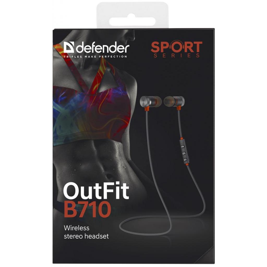 Наушники Defender OutFit B710 Black-Orange (63712) изображение 11