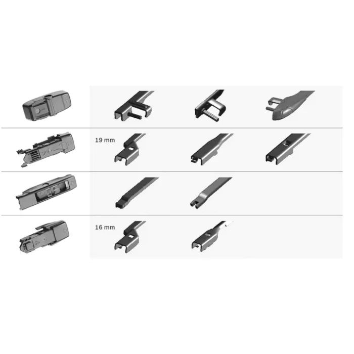 Щетка стеклоочистителя Bosch 3 397 006 952 изображение 4