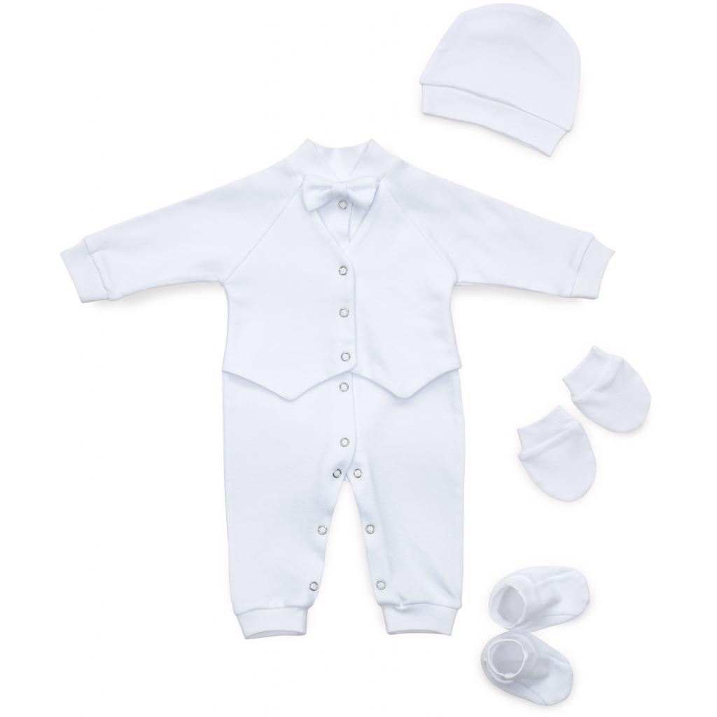 Набір дитячого одягу ТМ Баранчик БО для Крещения (078-01-56B-white)
