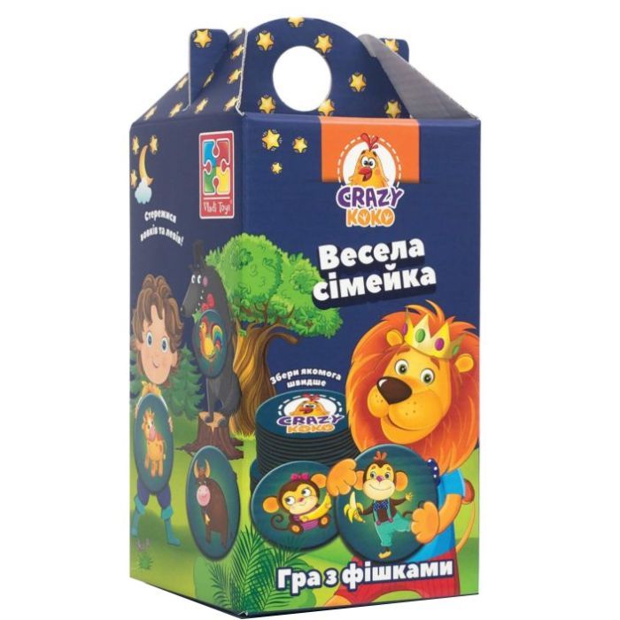 Настольная игра Vladi Toys Веселая семейка (VT8033-06)