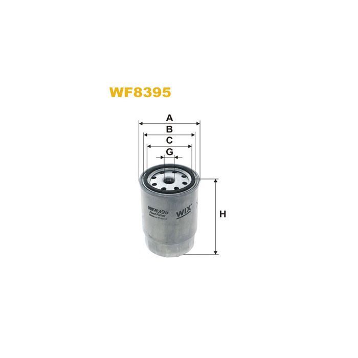 Фільтр паливний Wixfiltron WF8395