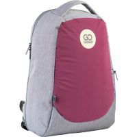 Рюкзак шкільний GoPack Сity 169-1 сірий, рожевий (GO21-169L-1) зображення 2