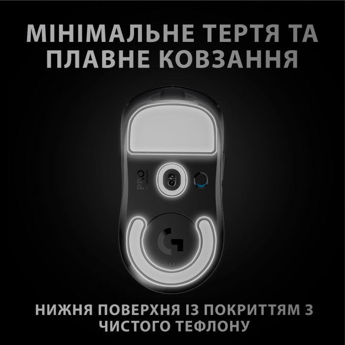 Мишка Logitech G Pro X Superlight Wireless Black (910-005880) зображення 6