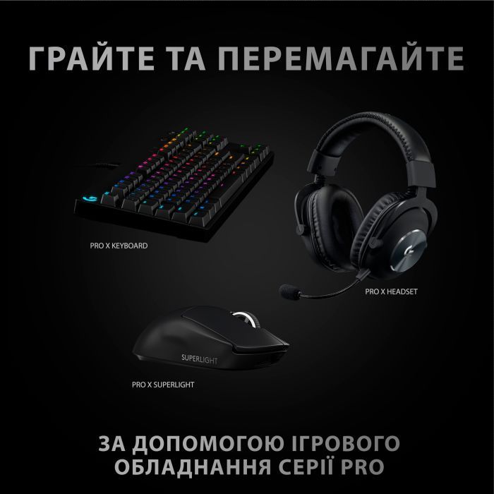 Мишка Logitech G Pro X Superlight Wireless Black (910-005880) зображення 9
