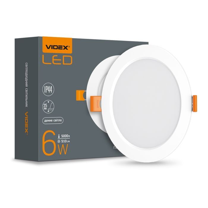 Світильник Videx LED 6W 5000K 220V (VL-DLBR-065) зображення 4