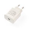 Зарядний пристрій Vinga PD Type-C 20W Charger white (VWCPDC) зображення 3