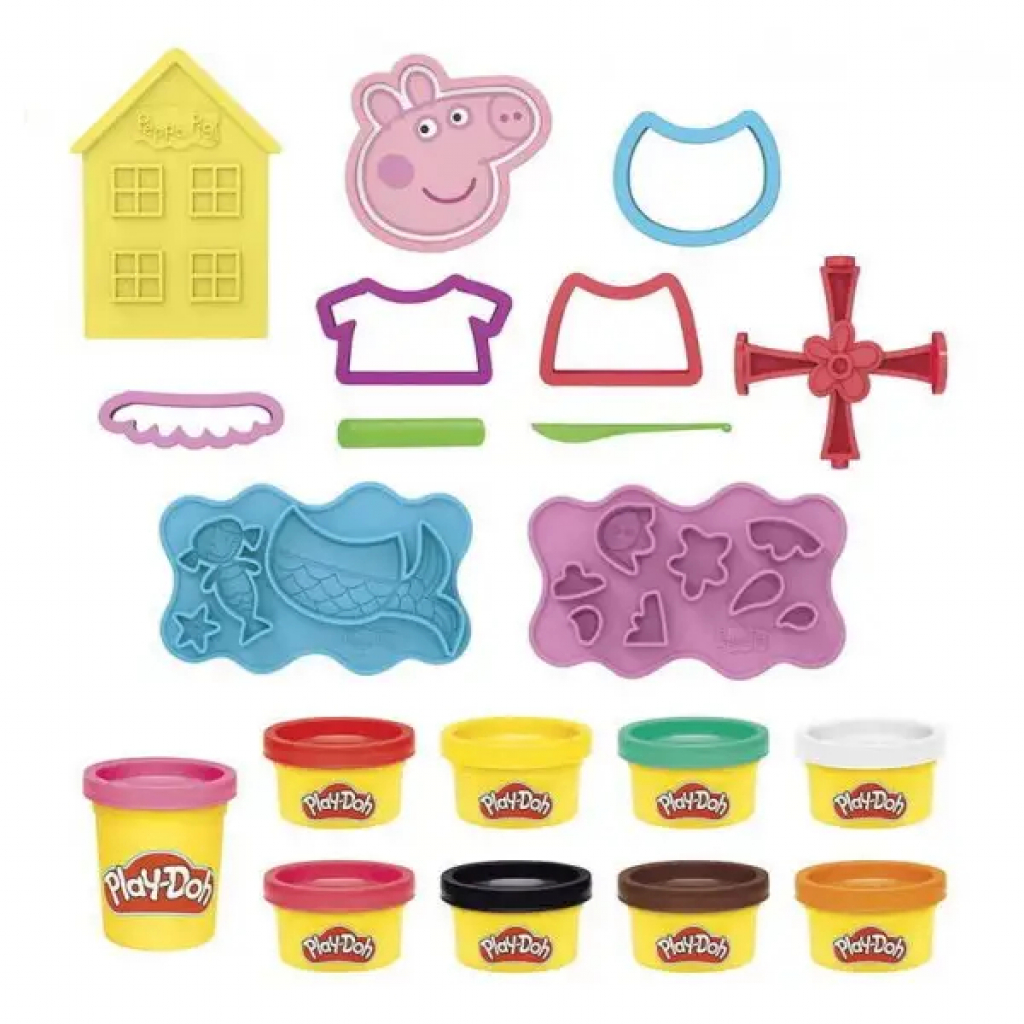 Набір для творчості Hasbro Play-Doh Свинка Пеппа стильний сет (F1497) зображення 2
