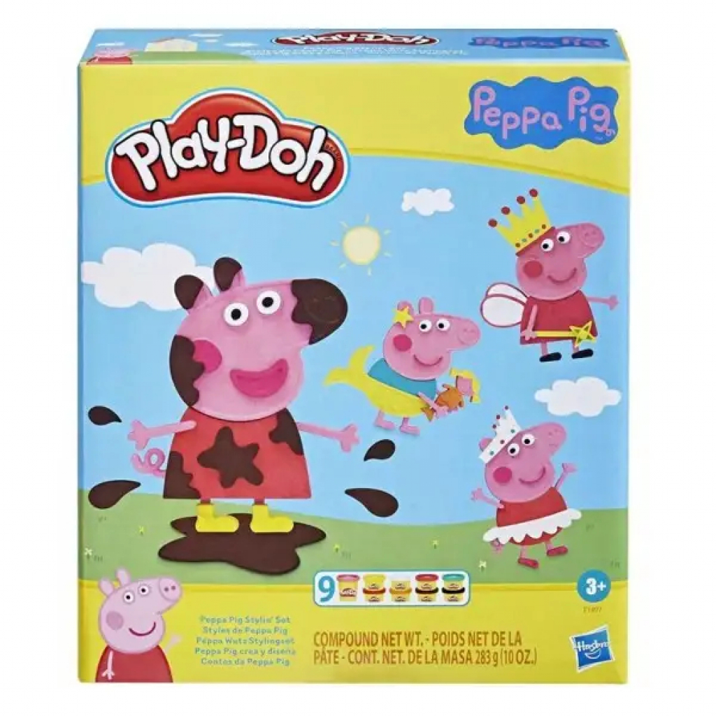 Набір для творчості Hasbro Play-Doh Свинка Пеппа стильний сет (F1497)