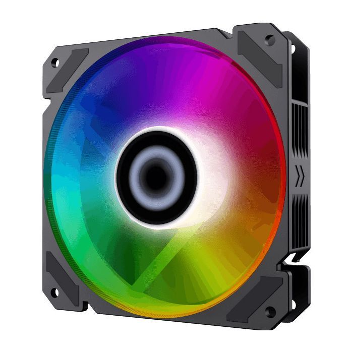 Кулер для корпуса Gamemax FN-12Rainbow-C9