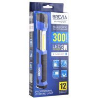 Фонарь Brevia LED 3W COB+1W LED 300lm, 2000mAh, microUSB (11350) изображение 3