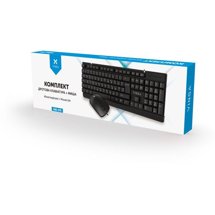 Комплект Vinga KBS-270 Black изображение 4