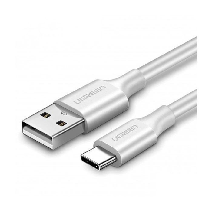 Дата кабель USB 2.0 AM to USB-C 1.5m US287 (White) Ugreen (60122)