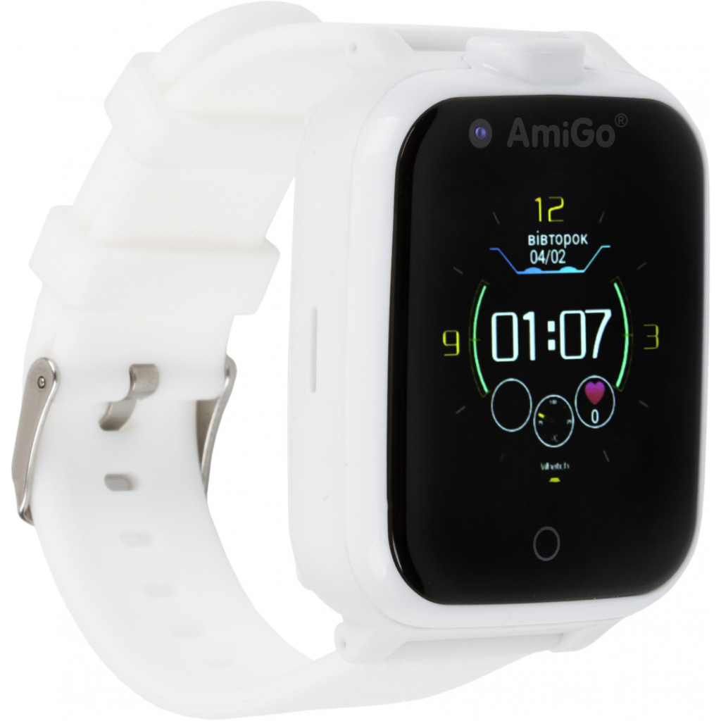 Смарт-часы Amigo GO006 GPS 4G WIFI White (849559)