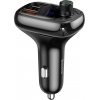 FM модулятор Baseus T typed S-13 Bluetooth MP3 car charger Black (CCTM-B01)