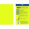 Бумага Buromax А4, 80g, NEON yellow, 20sh, EUROMAX (BM.2721520E-08) изображение 2