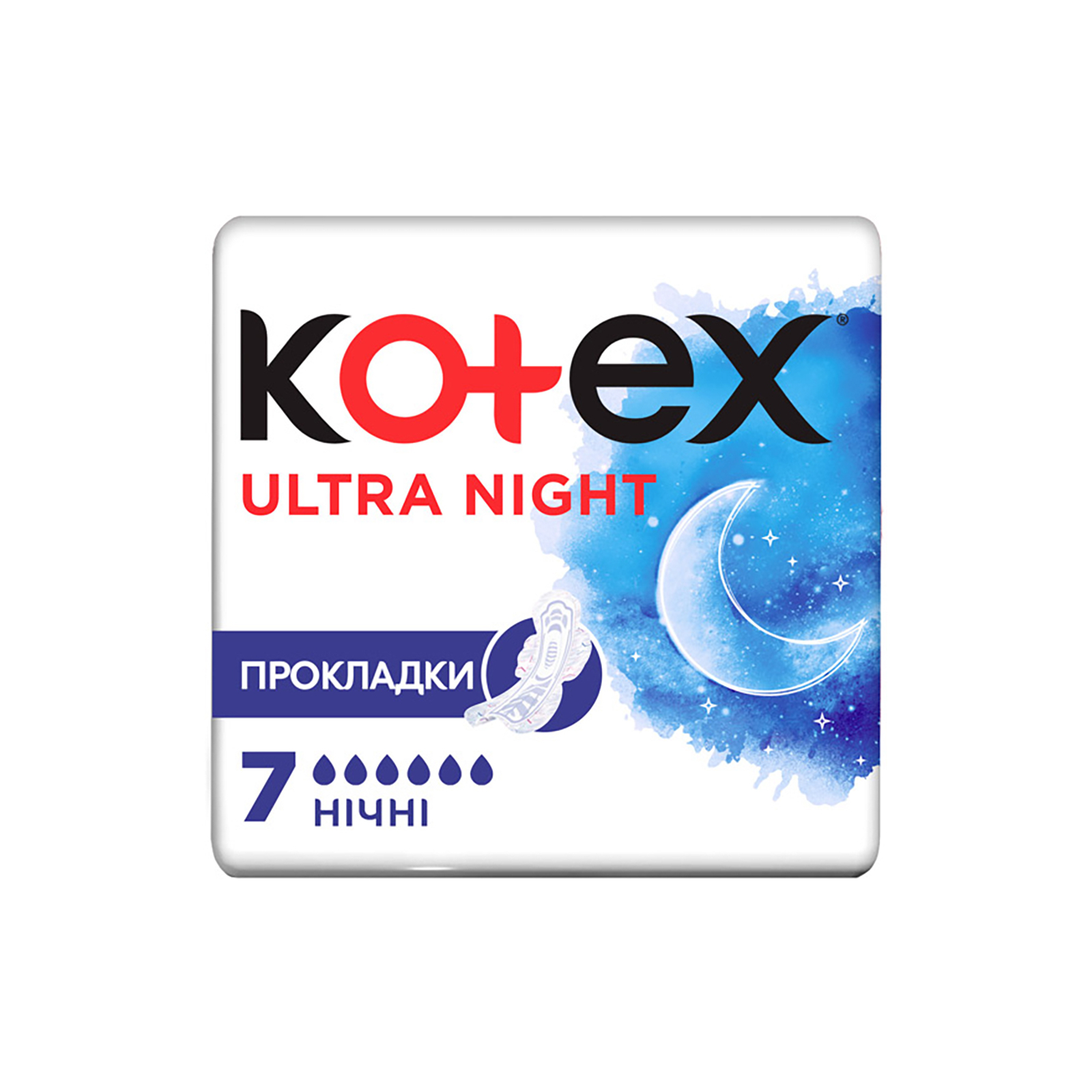 Гігієнічні прокладки Kotex Ultra Night 14 шт. (5029053545226)