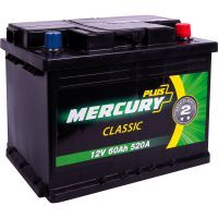 Аккумулятор автомобильный MERCURY battery CLASSIC Plus 60Ah (P47295) изображение 2