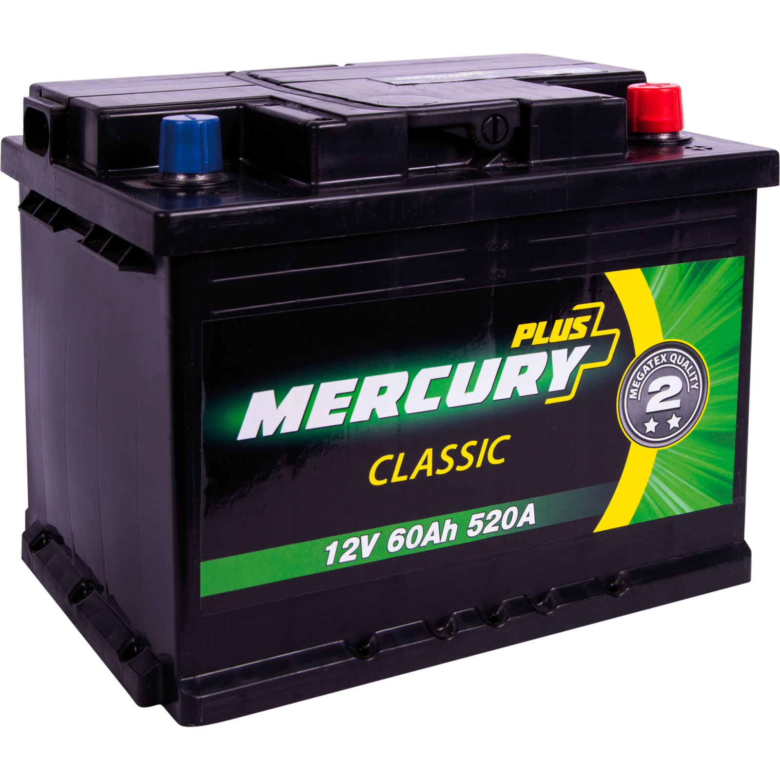 Аккумулятор автомобильный MERCURY battery CLASSIC Plus 60Ah (P47295) изображение 2