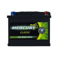 Аккумулятор автомобильный MERCURY battery CLASSIC Plus 60Ah (P47295) изображение 5