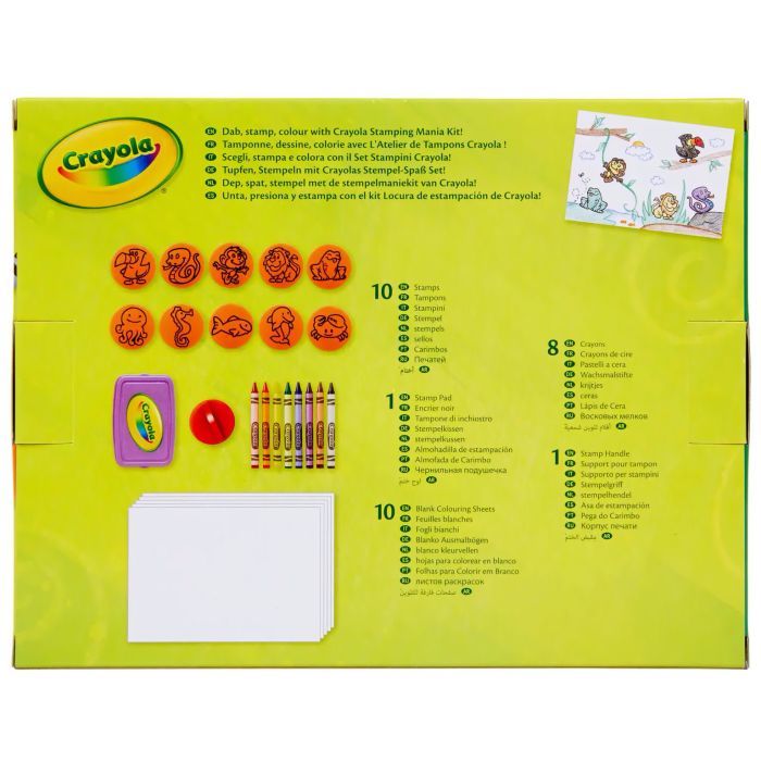 Набір для творчості Crayola Штампоманія (256275.006) зображення 6