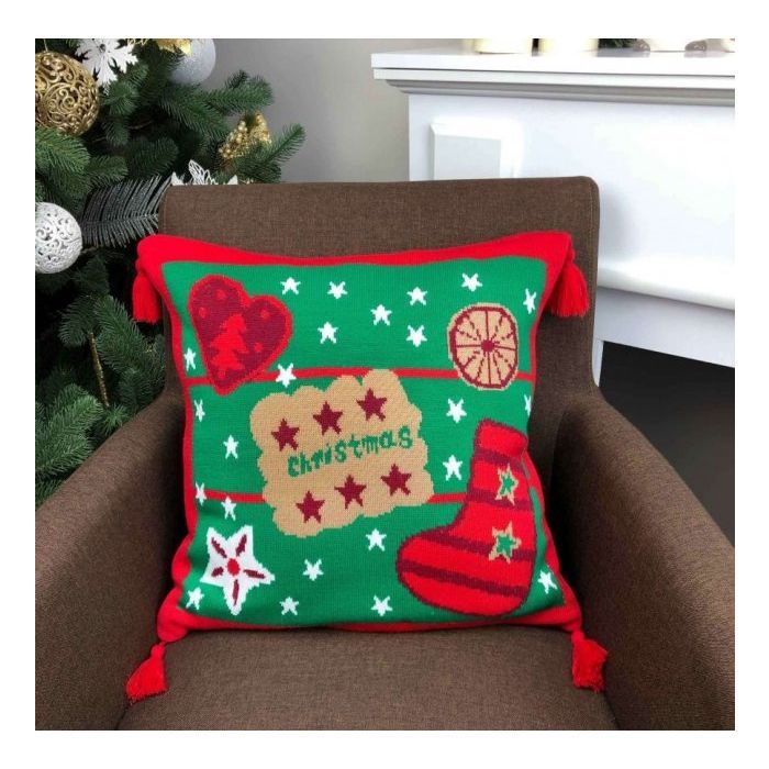 Наволочка Прованс Печиво Зелена 45х45 см (4823093433632) зображення 2