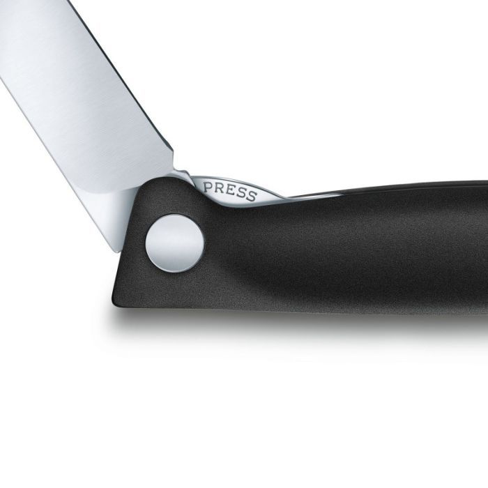 Кухонный нож Victorinox SwissClassic Foldable Paring 11 см Black (6.7803.FB) изображение 4