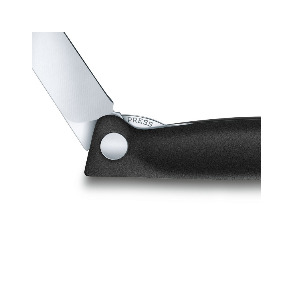 Кухонный нож Victorinox SwissClassic Foldable Paring 11 см Black (6.7803.FB) изображение 4