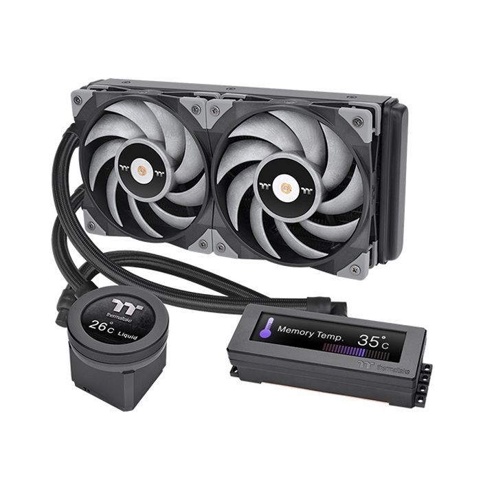 Система жидкостного охлаждения ThermalTake Floe RC Ultra 240 CPUMemory (CL-W324-PL12GM-A)
