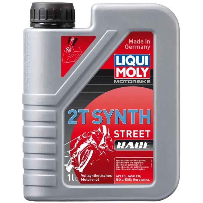 Моторна олива Liqui Moly Motorbike 2T Synth Street Race 1л. (1505)