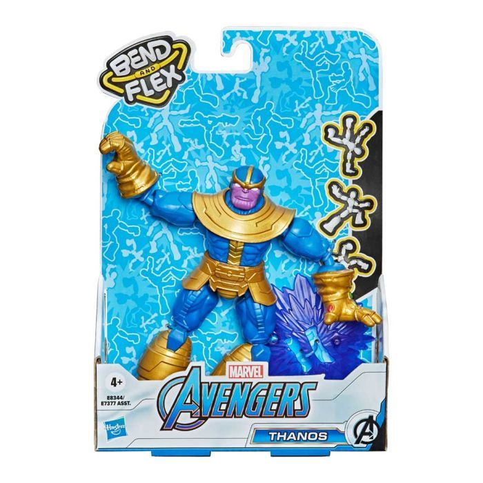 Фігурка для геймерів Hasbro Avengers Bend and flex Месники Танос (E7377_E8344) зображення 2