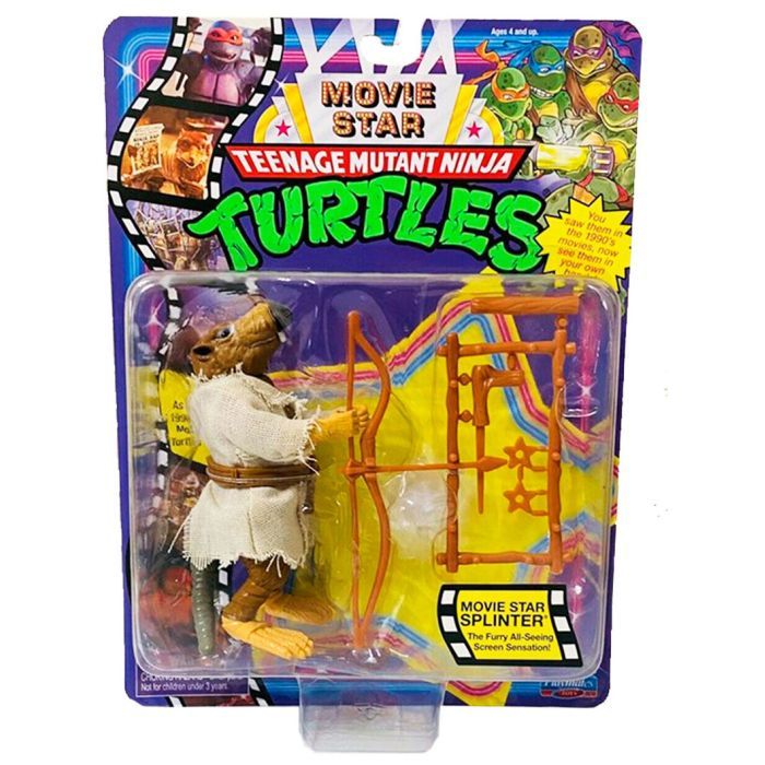 Фігурка TMNT серії Movie Star 1992 - Сплінтер (81335) зображення 2