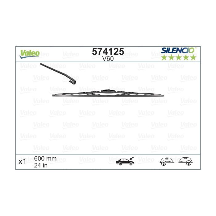 Щітка склоочисника Valeo 574125