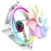 Кулер до корпусу ID-Cooling ZF-12025-ARGB-SNOW зображення 4