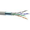 Кабель сетевой OK-Net FTP 305м, cat.6, малодымный (F/UTP-cat.6 LSOH) (КПВонг-HFЭ-ВП (250) 4*2*0,54)