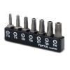 Набір біт Toptul TORX з отвором 1/4" 7од. (T10-T40) (GAAV0703)