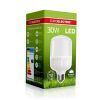 Лампочка EUROELECTRIC Plastic 30W E27 4000K 220V (LED-HP-30274(P)) изображение 3