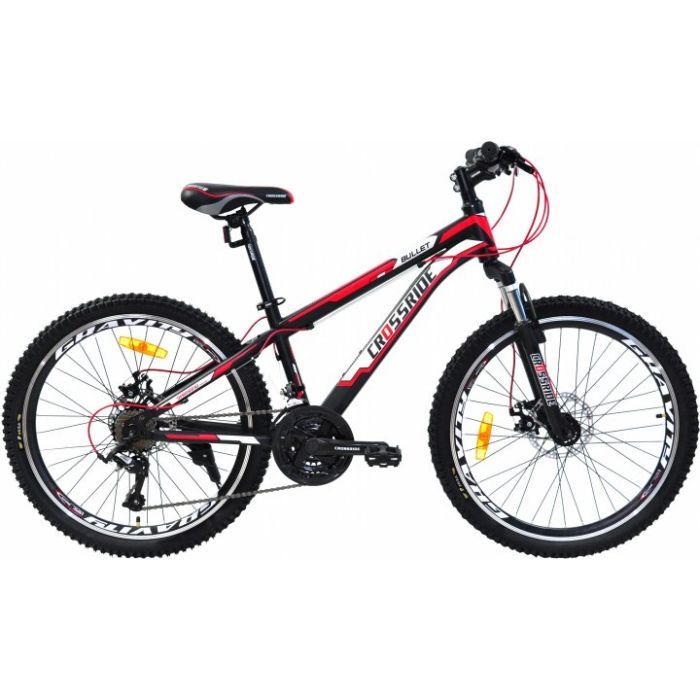 Велосипед Crossride Bullet 24" рама-13" St Black/Red (0262-130-3)