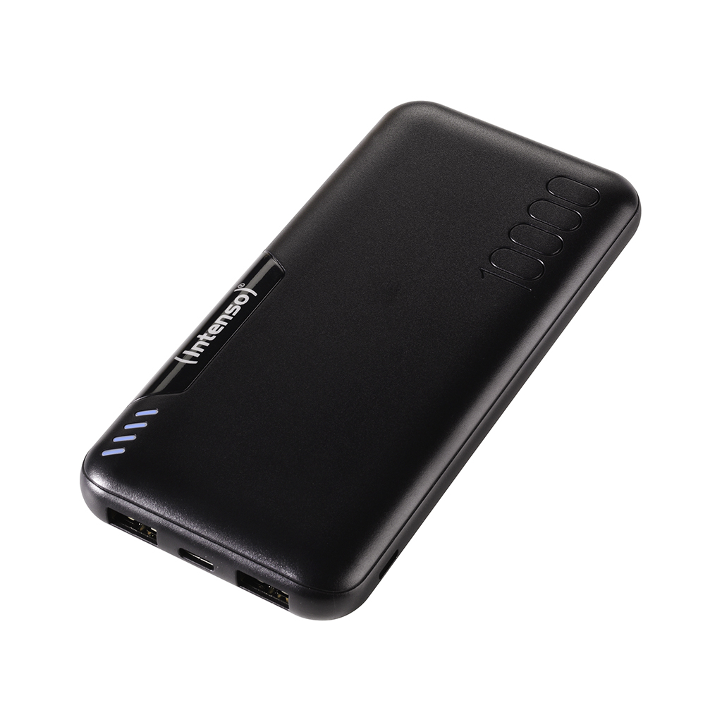 Батарея универсальная Intenso P10000 10000mAh, USB Type-C(5V/2A), USB-A*2(5V/max.2.1A) (PB930289 / 7332431)