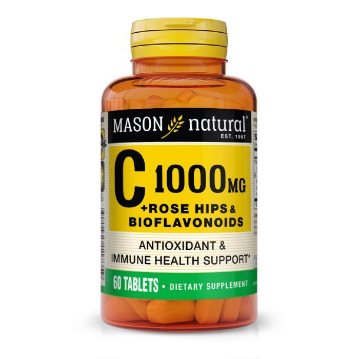 Витамин Mason Natural Витамин С 1000мг, с шиповником и биофлавоноидами, Vitamin C (MAV11735)
