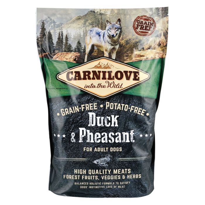 Сухой корм для собак Carnilove Adult Duck and Pheasant 1.5 кг (8595602508877)