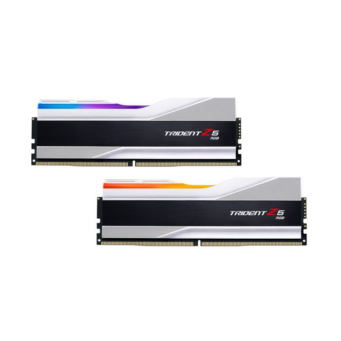 Модуль пам'яті для комп'ютера DDR5 32GB (2x16GB) 6000 MHz Trident Z5 RGB Silver G.Skill (F5-6000J3636F16GX2-TZ5RS) зображення 2