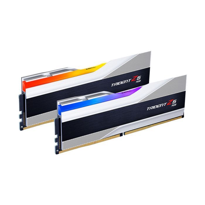 Модуль пам'яті для комп'ютера DDR5 32GB (2x16GB) 6000 MHz Trident Z5 RGB Silver G.Skill (F5-6000J3636F16GX2-TZ5RS) зображення 3