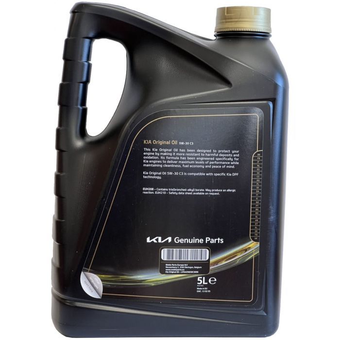 Моторное масло KIA Original 5W-30 C3 5л (73999) изображение 2